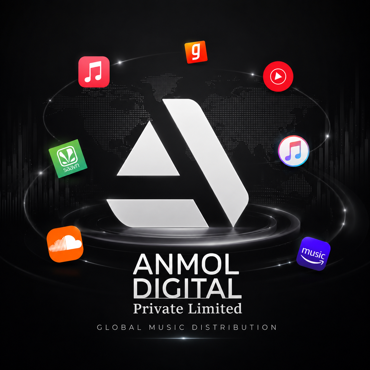 Anmol Digital music distribution team